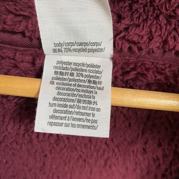 Pink Victoria’s Secret Sherpa zip up jacket. Size medium - Picture 5 of 5